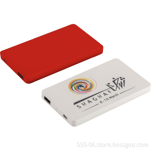 2017 New Design Super thin 5000mah Power Bank for Mobile Phones